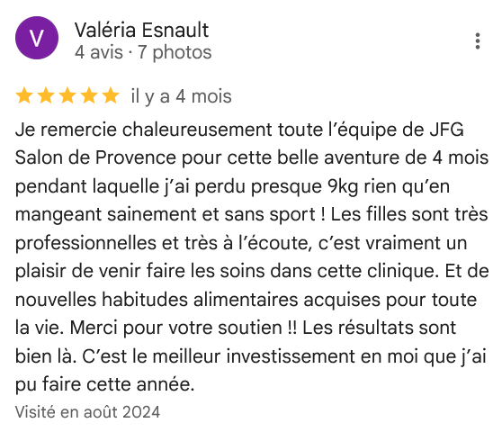 Avis utilisateur